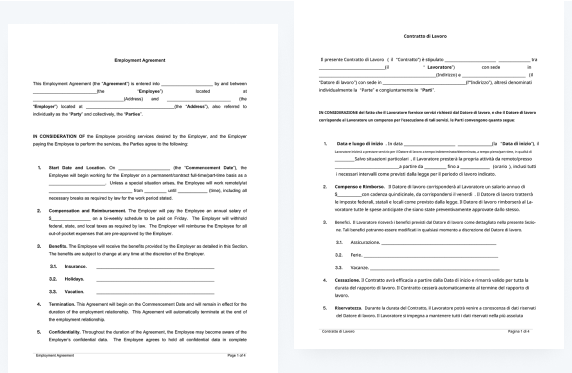 Contract Translation Example Thumbnail